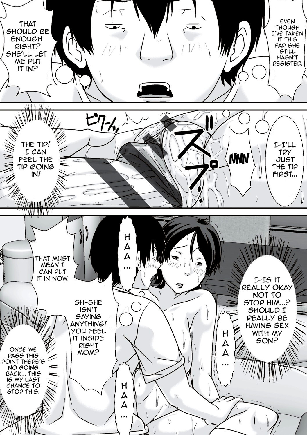 Hentai Manga Comic-Hey! What Are You Doing Making a Pass at Your Mother!-Read-79